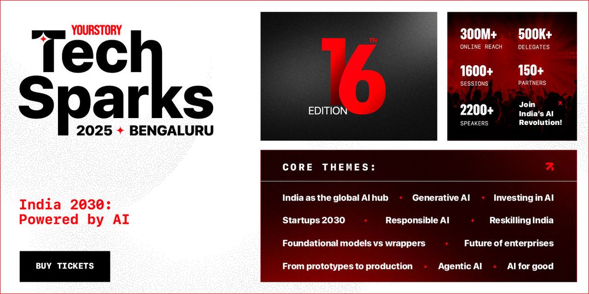 TechSparks 2025 Bengaluru, 6 November | Event in Bangalore | AllEvents