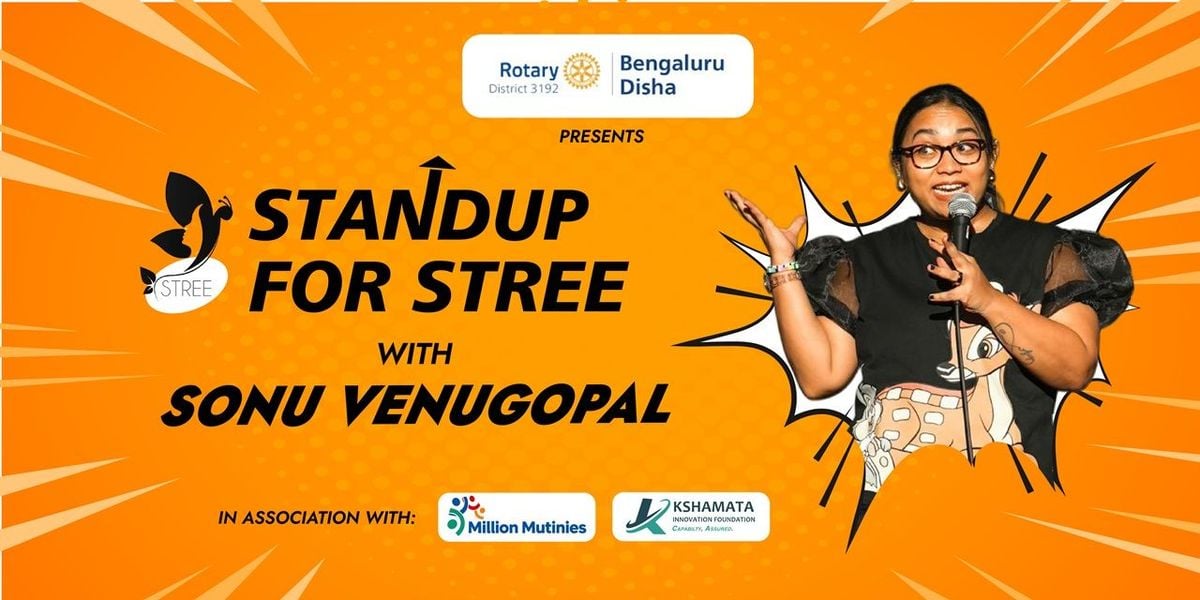 Stand Up for STREE with Sonu Venugopal