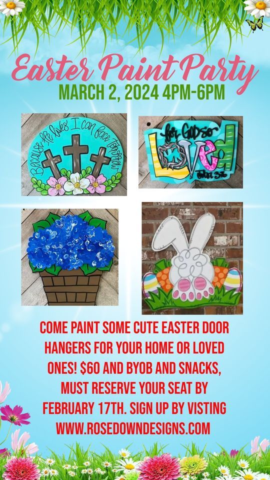 easter-paint-party-rosedown-designs-daphne-2-march-2024-allevents