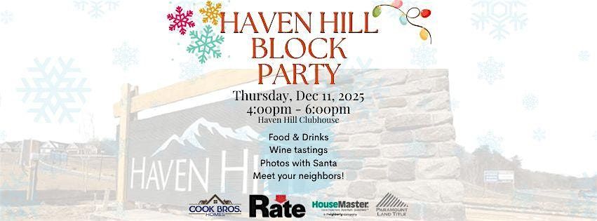 Haven Hill Neighborhood Block Party, 11 December | Event in Lenoir City | AllEvents