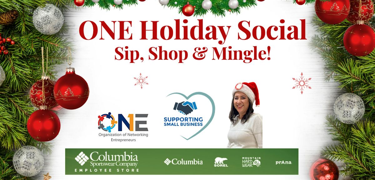 ONE Holiday Social!  Sip, Shop & Mingle!, 4 December | Event in Carlsbad | AllEvents