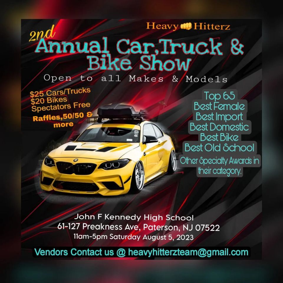 2nd Annual Car, Truck & Bike Show, John F. Kennedy Educational Complex
