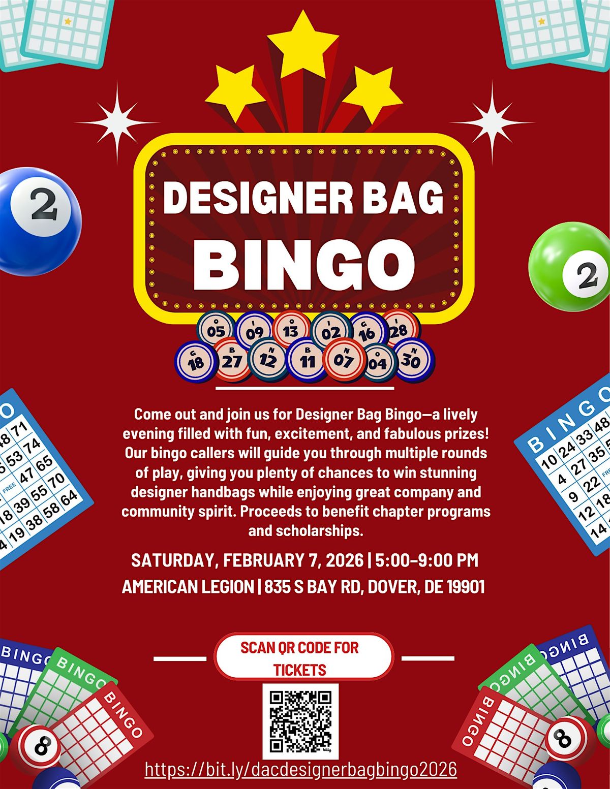 Designer Bag Bingo, 7 February | Event in Dover | AllEvents