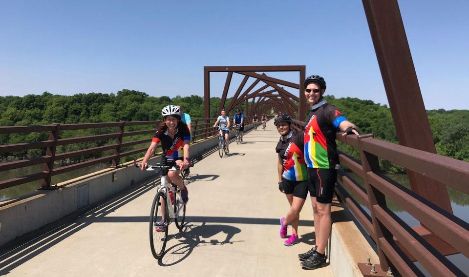 Lets Bike! National Cancer Survivor Day Bike Ride, Earl Grimm Park