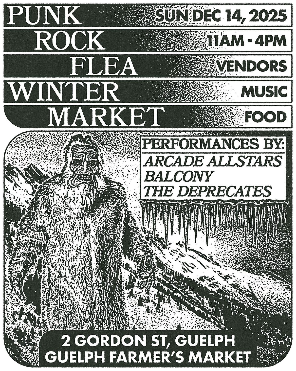 Punk Rock Flea Winter Market, 14 December | Event in Guelph | AllEvents