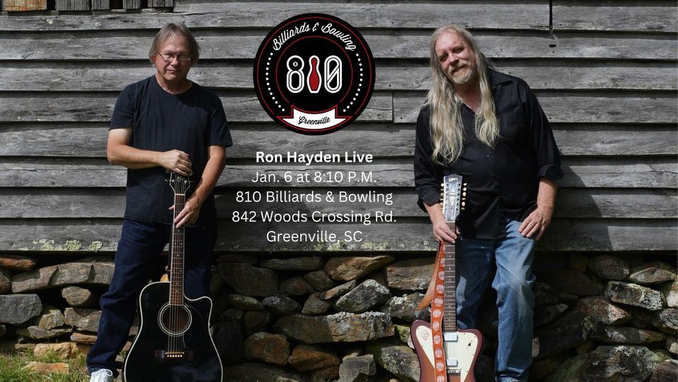 Ron Hayden, 810 Billiards & Bowling Greenville, January 6 2024