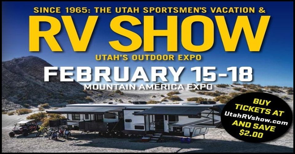 RV Show - Utahs Outdoor Expo, 1285 W 2320 S, West Valley City, UT ...