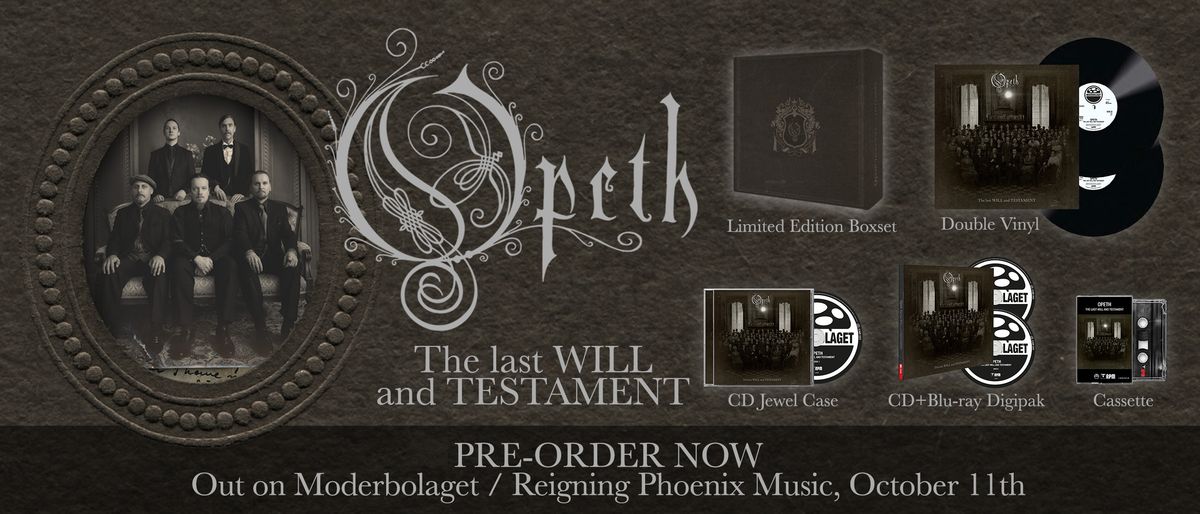 Opeth in Sydney, 17 November | Event in Pyrmont | AllEvents