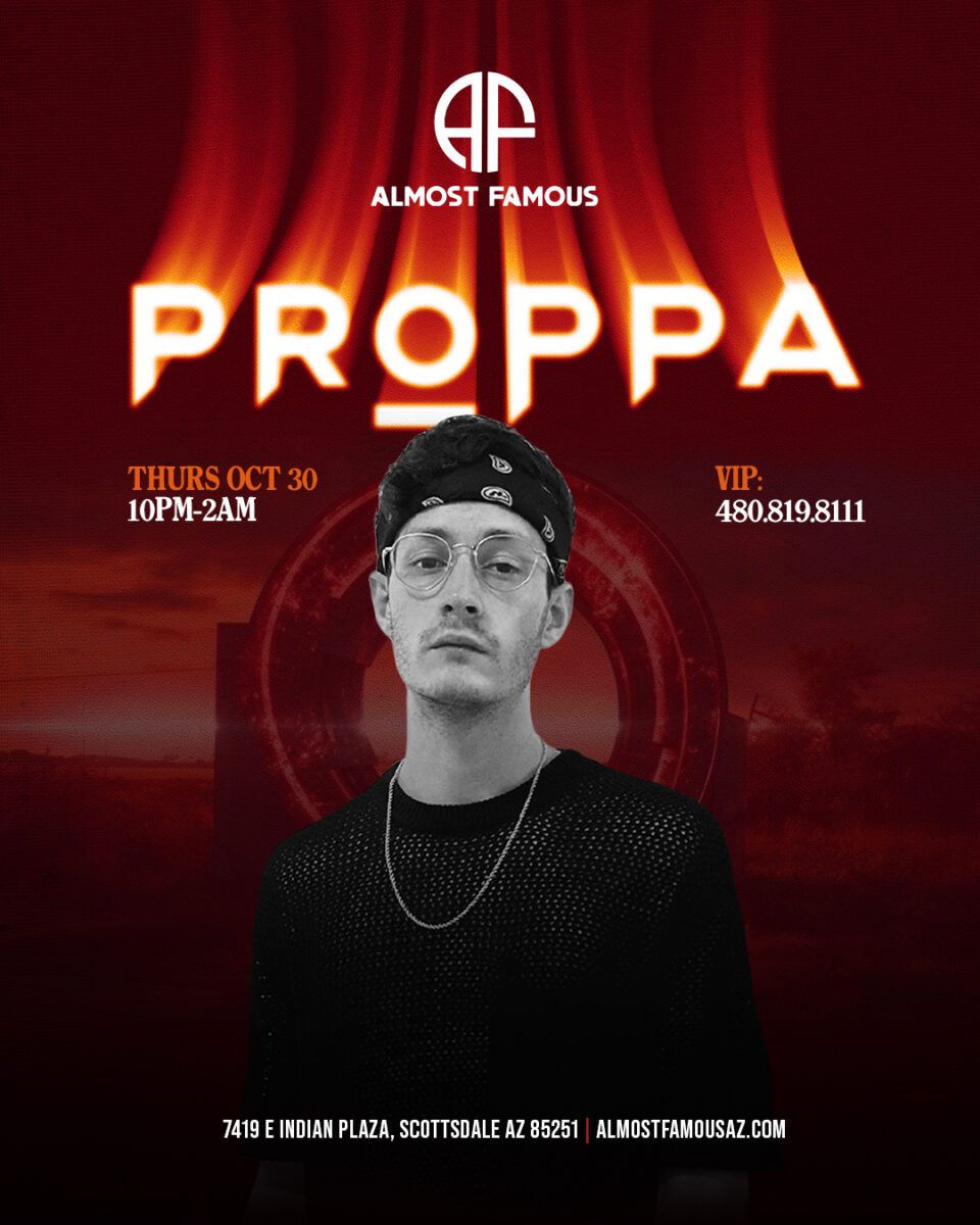 PROPPA at The Grand Boston, 27 December | Event in Boston | AllEvents