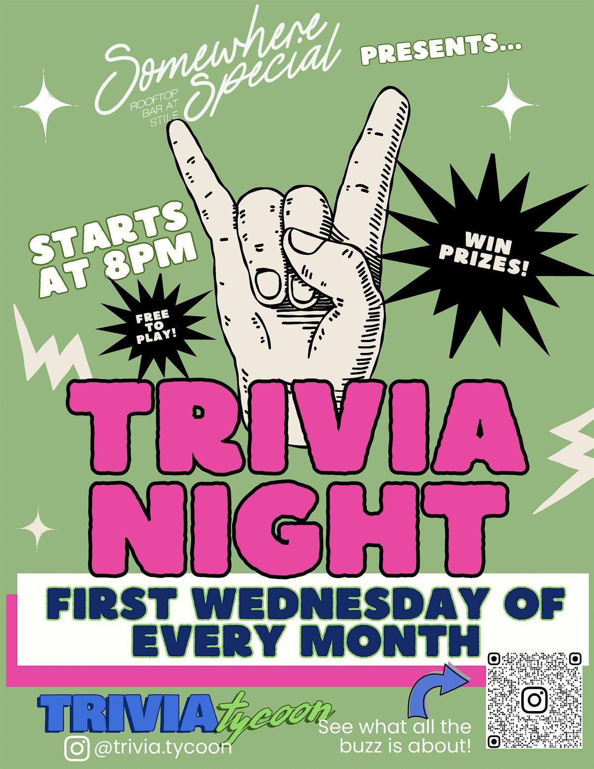 Trivia Night @ Somewhere Special (Rooftop at STILE) in DTLA | Event in Los Angeles | AllEvents