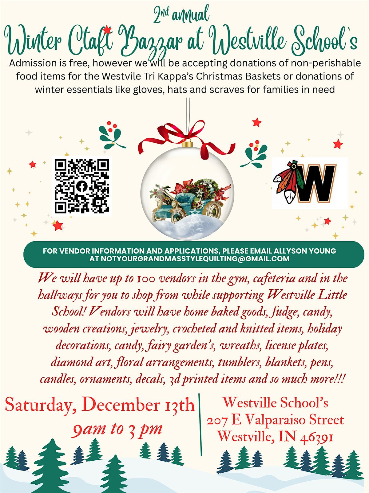 2nd annual Winter Craft bazaar at Westville School's, 13 December | Event in Westville | AllEvents