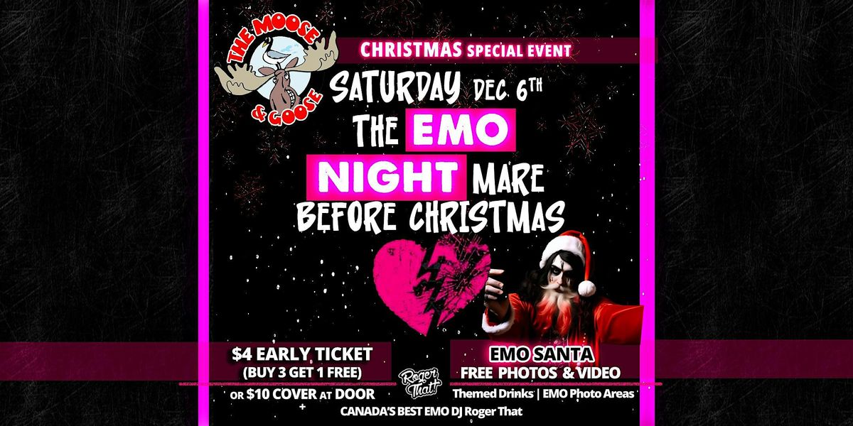 The EMO NIGHT-mare B4 Christmas + Emo Sana Photos, 6 December | Event in Thorold | AllEvents