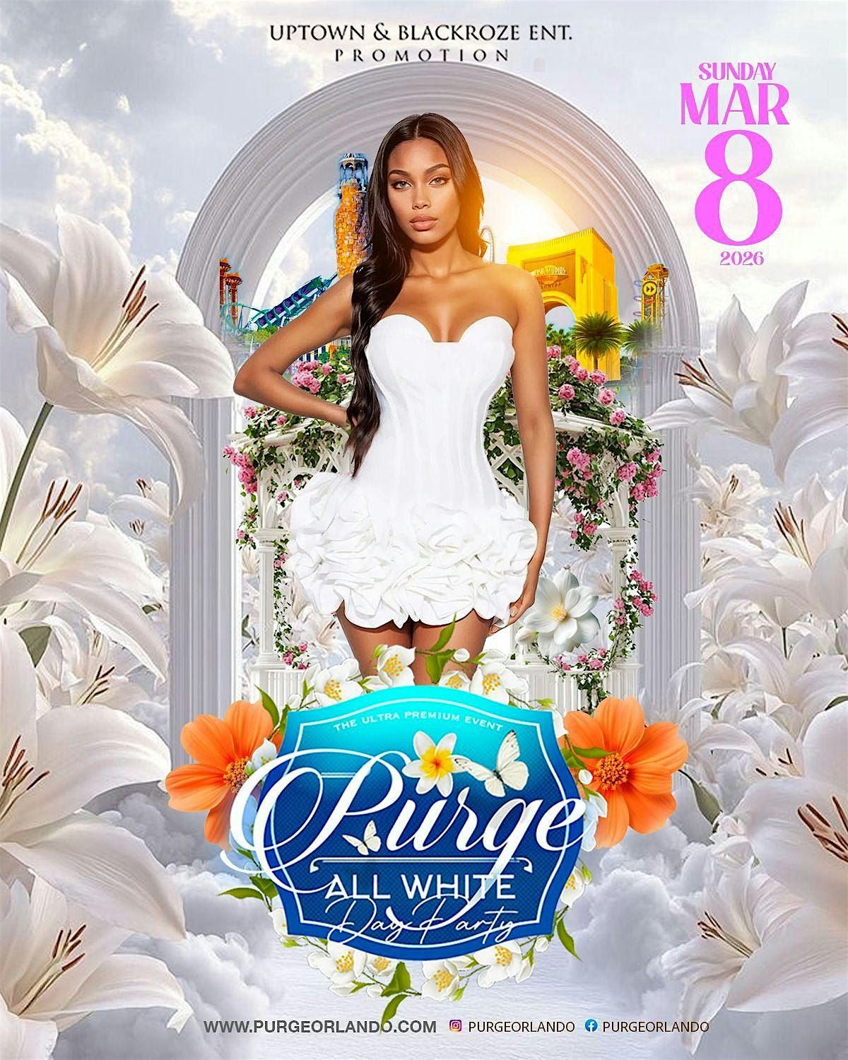 Purge All White Upscale Day Party, 8 March | Event in Orlando | AllEvents
