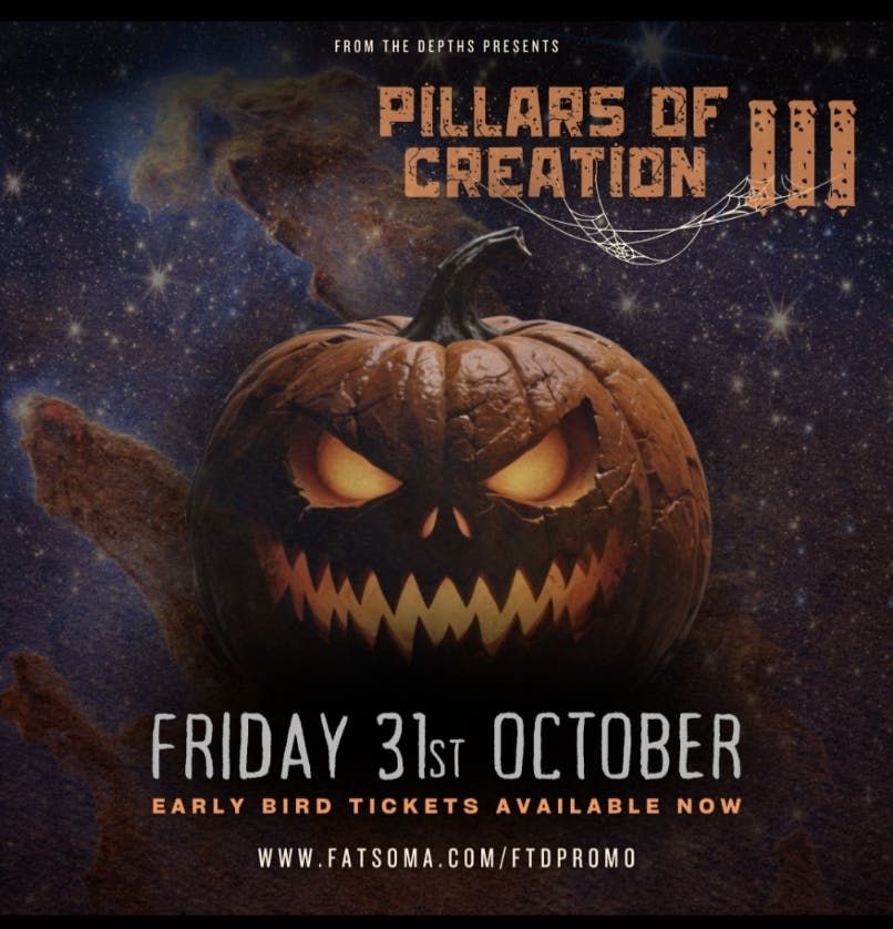 Pillars of Creation III - Ultra Early Bird ticket, 31 October | Event in Berwick Upon Tweed | AllEvents