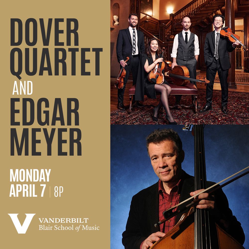 Edgar Meyer and Dover Quartet at Herbst Theatre, 27 March | Event in San Francisco | AllEvents