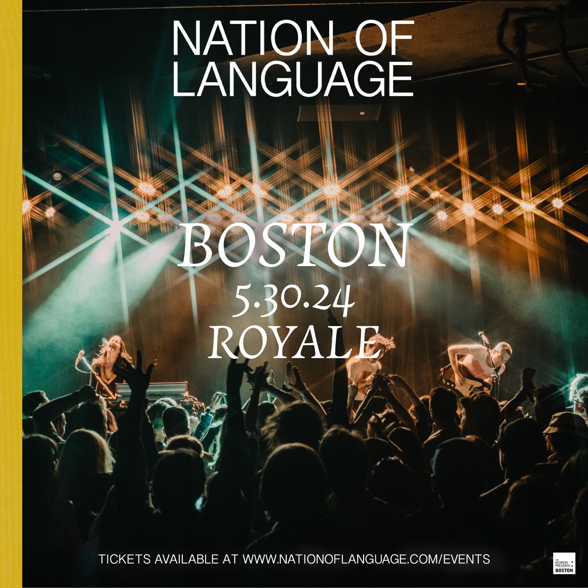 Nation of Language at State Theatre Portland, 23 August | Event in Portland | AllEvents