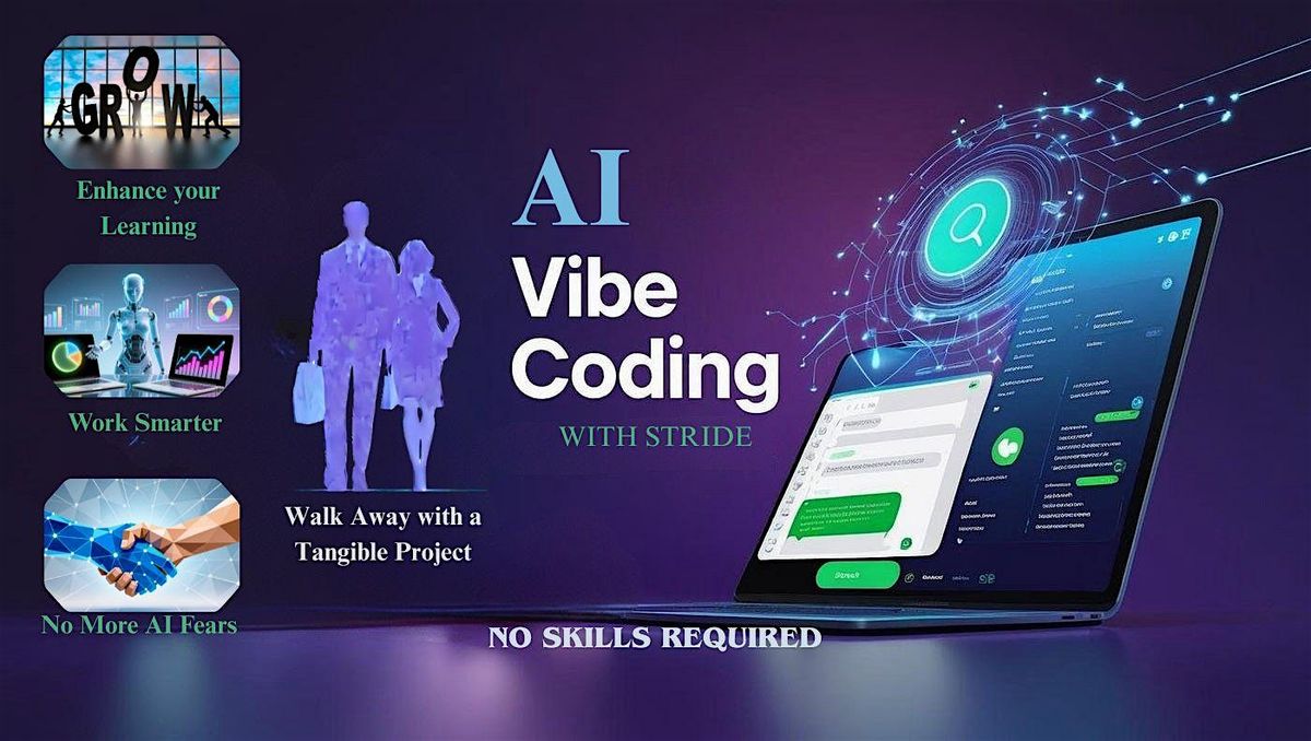 AI VIBE CODING W/STRIDE Workshop powered by Pony Engine International, 24 January | Event in Hull | AllEvents