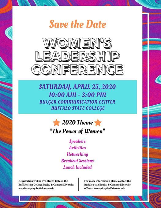 Buffalo State College Womens Leadership Conference At Bulger