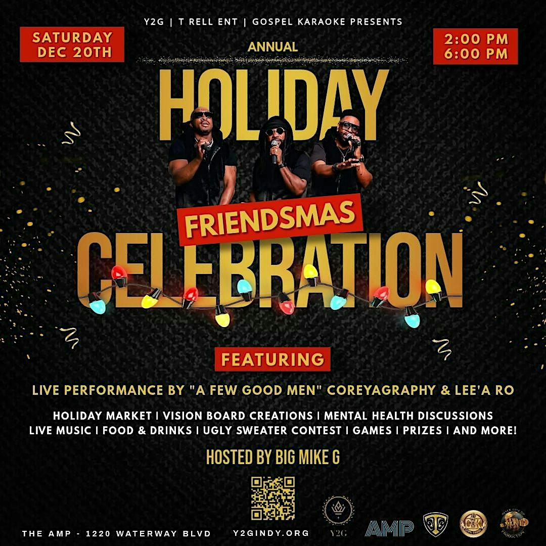 Holiday Friendsmas Celebration, 20 December | Event in Indianapolis | AllEvents