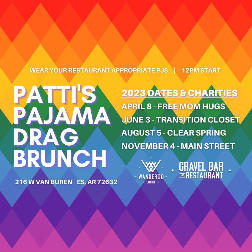 Spring Diversity Weekend Pajama Drag Brunch at the Gravel Bar at