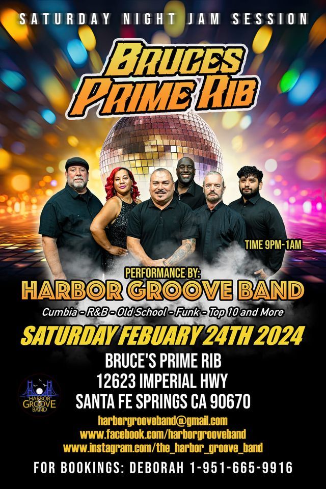 HGB at Bruces Prime Rib and Spirits Mardi Gras, Bruce's Prime Rib and