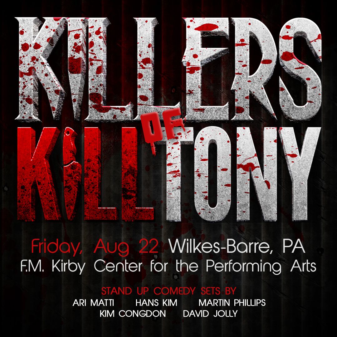 Killers of K*ll Tony: Ari Matti  Hans Kim  Martin Phillips & David Jolly, 14 November | Event in North Charleston