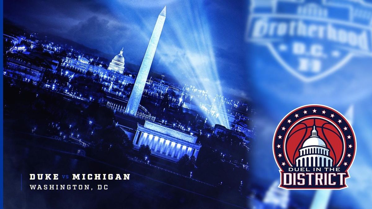 Duel in The District: Duke vs Michigan, 21 February | Event in Washington | AllEvents