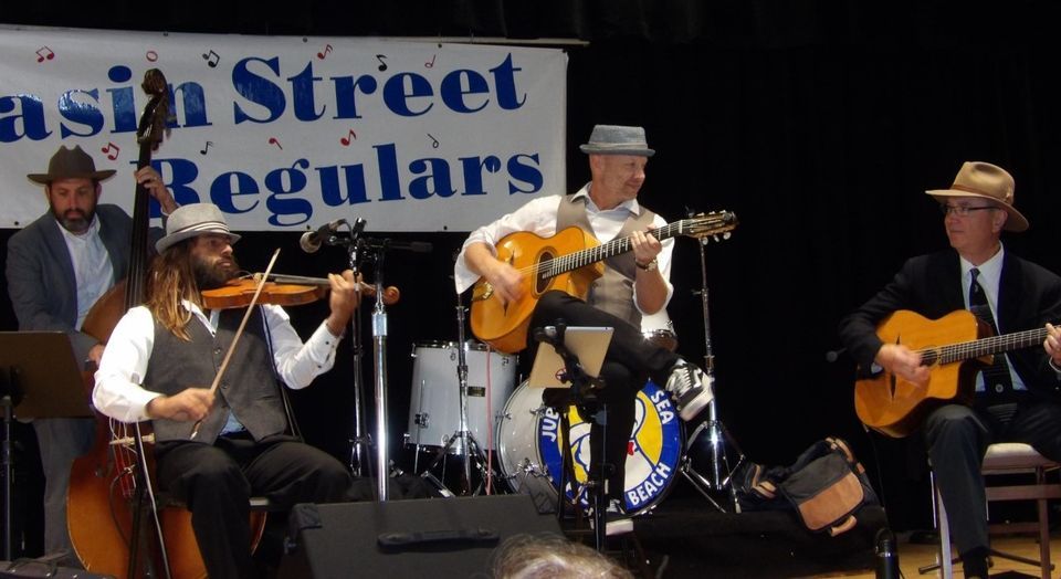 March 26th, Big Sirs of Swing and Righetti High School Jazz Band, Pismo Beach Vets Hall, 26