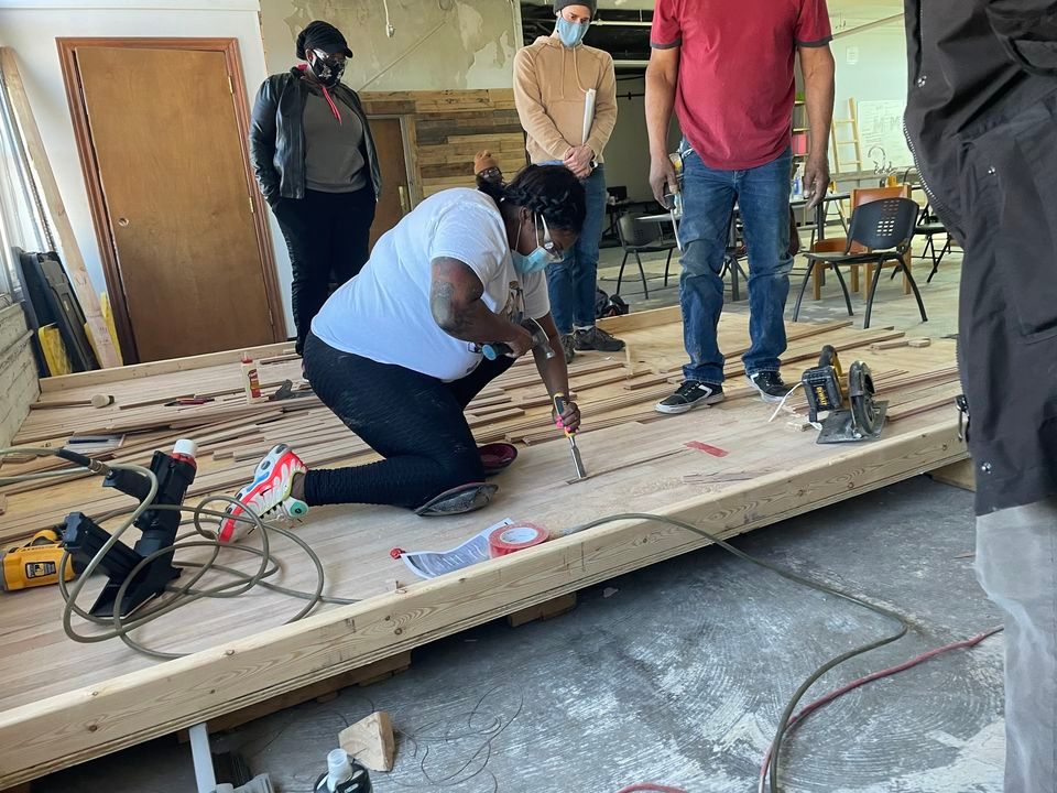 Hardwood Floor Board Replacement (4.29), Detroit Training