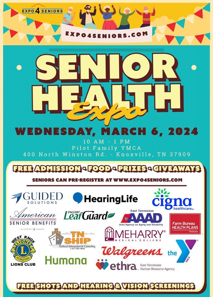 KNOXVILLE Senior Health & Wellness Expo, Pilot Family YMCA, 400 North