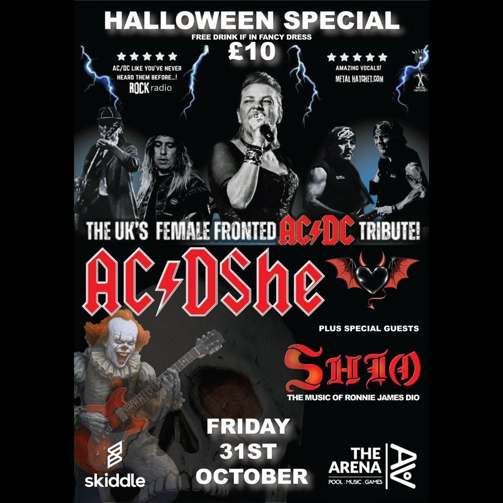 Halloween Double trouble, AC/Dshe and Shio, 31 October | Event in Crewe | AllEvents