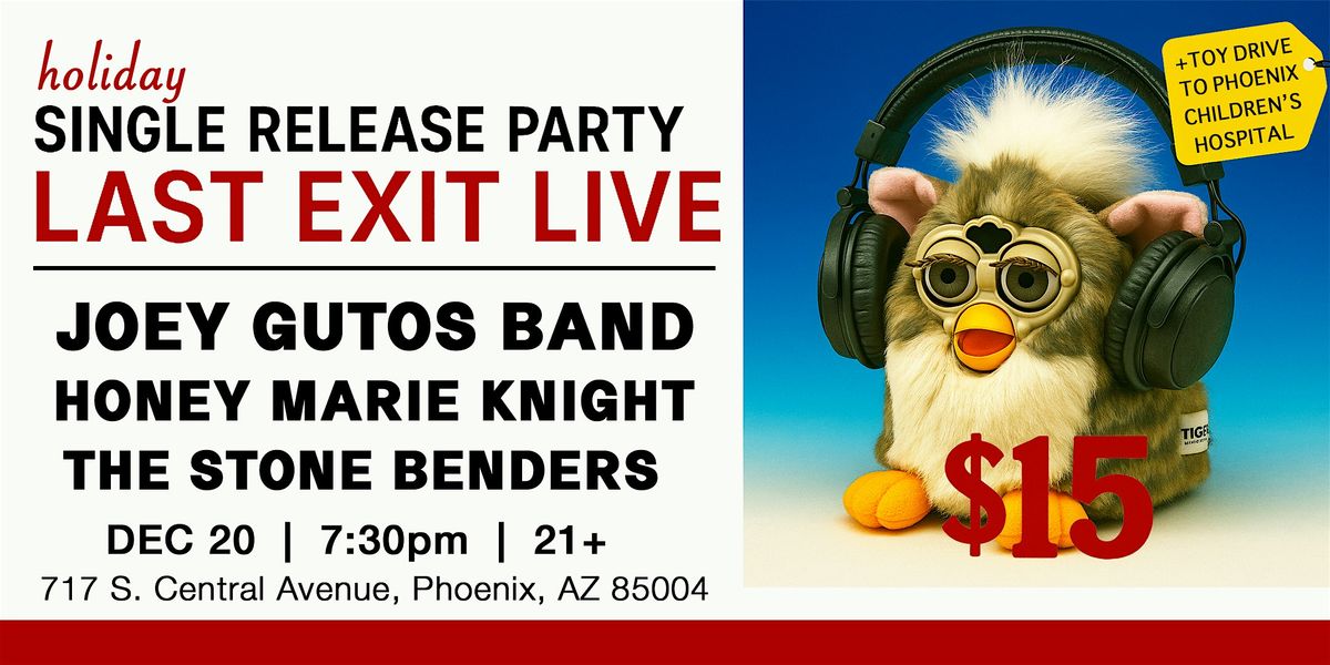 Joey Gutos Band, 20 December | Event in Phoenix | AllEvents