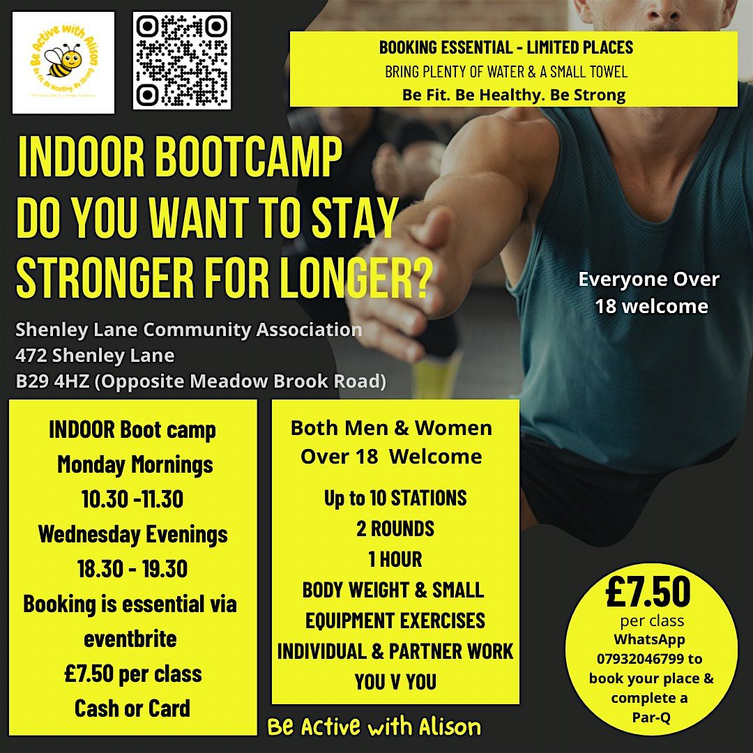 Indoor Bootcamp.