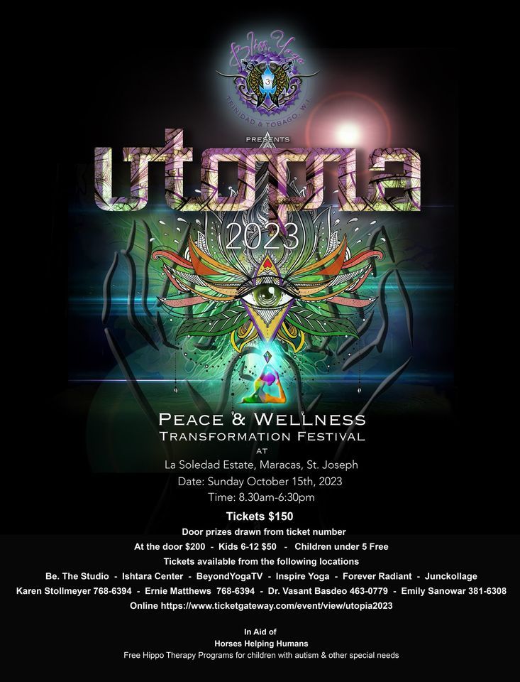 Utopia 2023 Peace & Wellness Transformation Festival Fundraiser , La