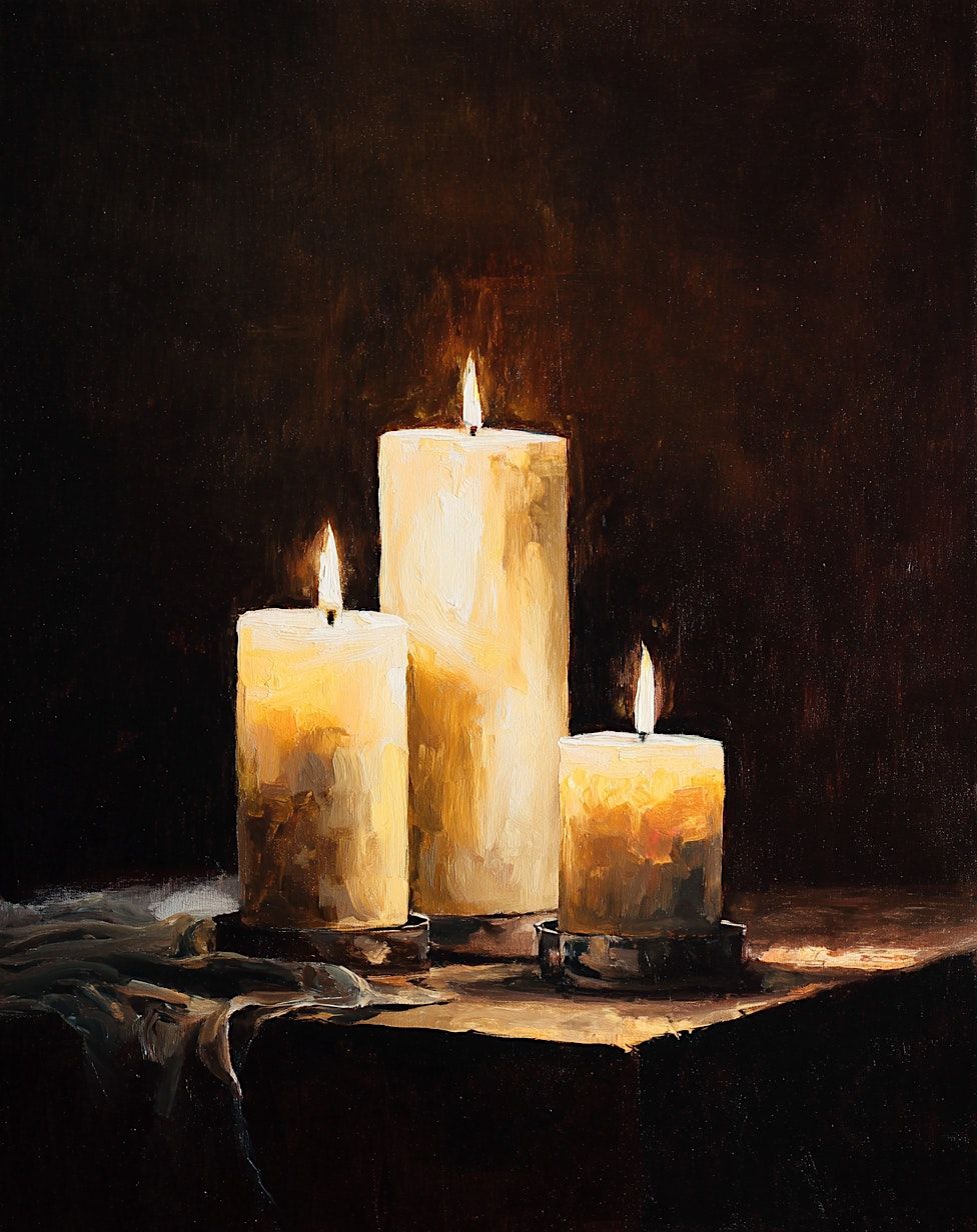 Light in the Dark - Paint Along (& NA Sip), 13 December | Event in Tacoma | AllEvents