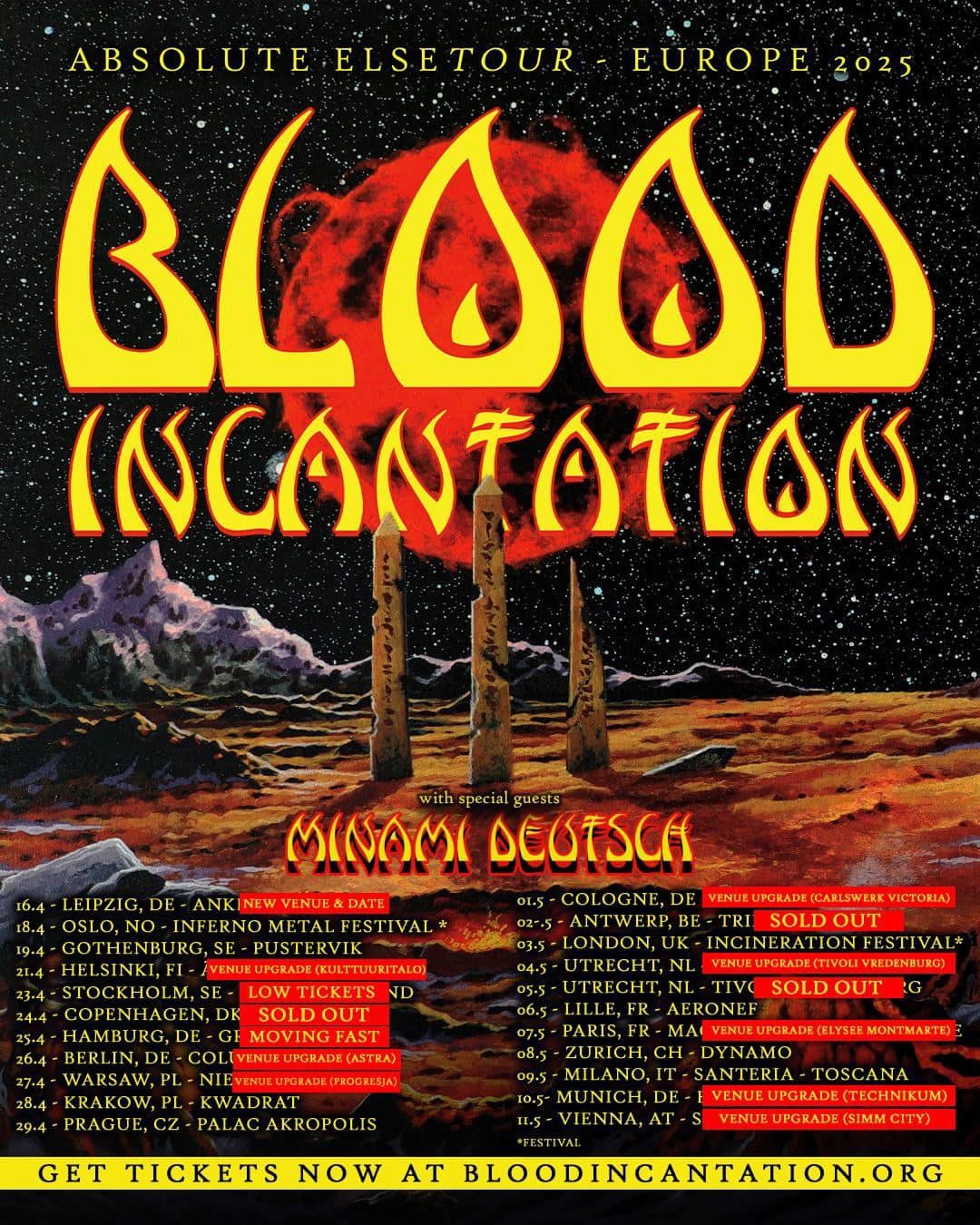 Blood Incantation, 17 July | Event in Indianapolis | AllEvents