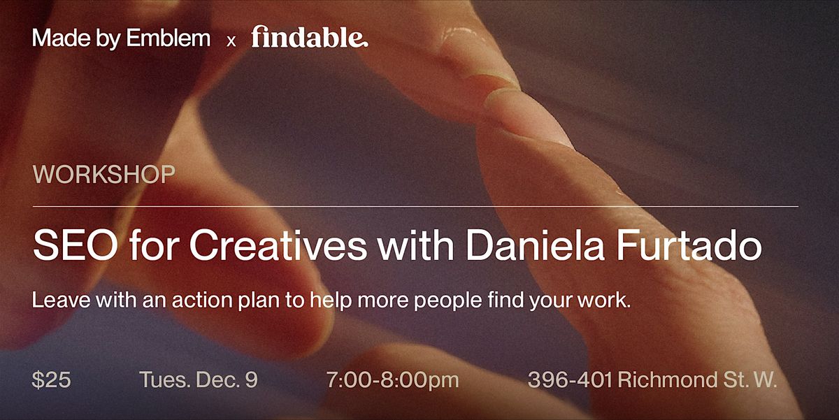 SEO for Creatives, 9 December | Event in Toronto | AllEvents