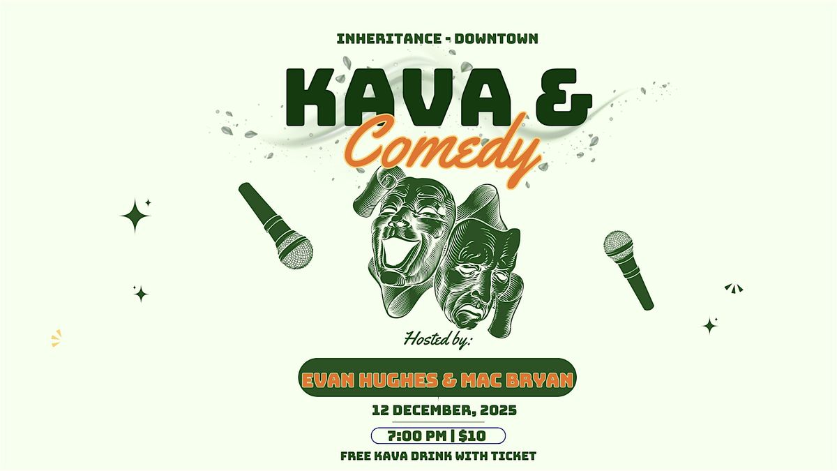 Kava & Comedy, 12 December | Event in Tulsa | AllEvents