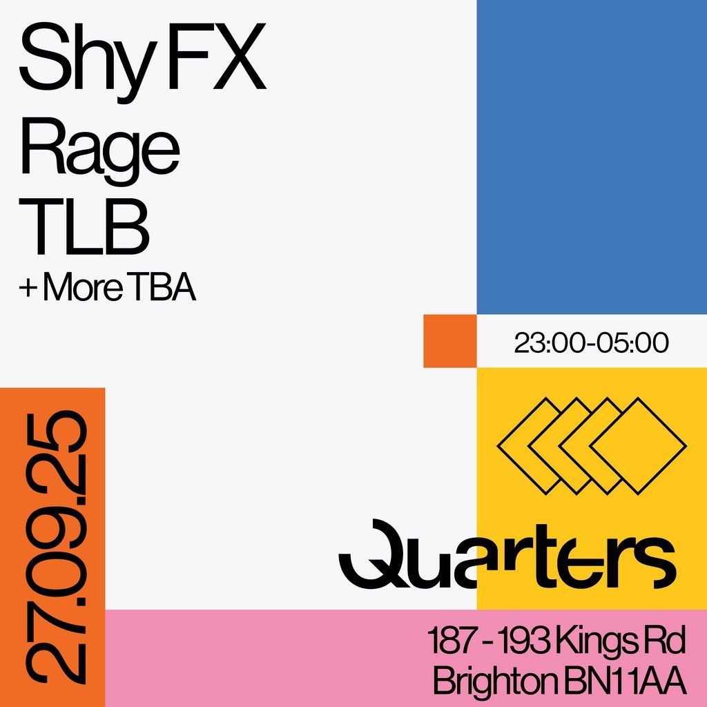 Boundary Afterparty w/ Shy FX, 27 September | Event in Brighton | AllEvents