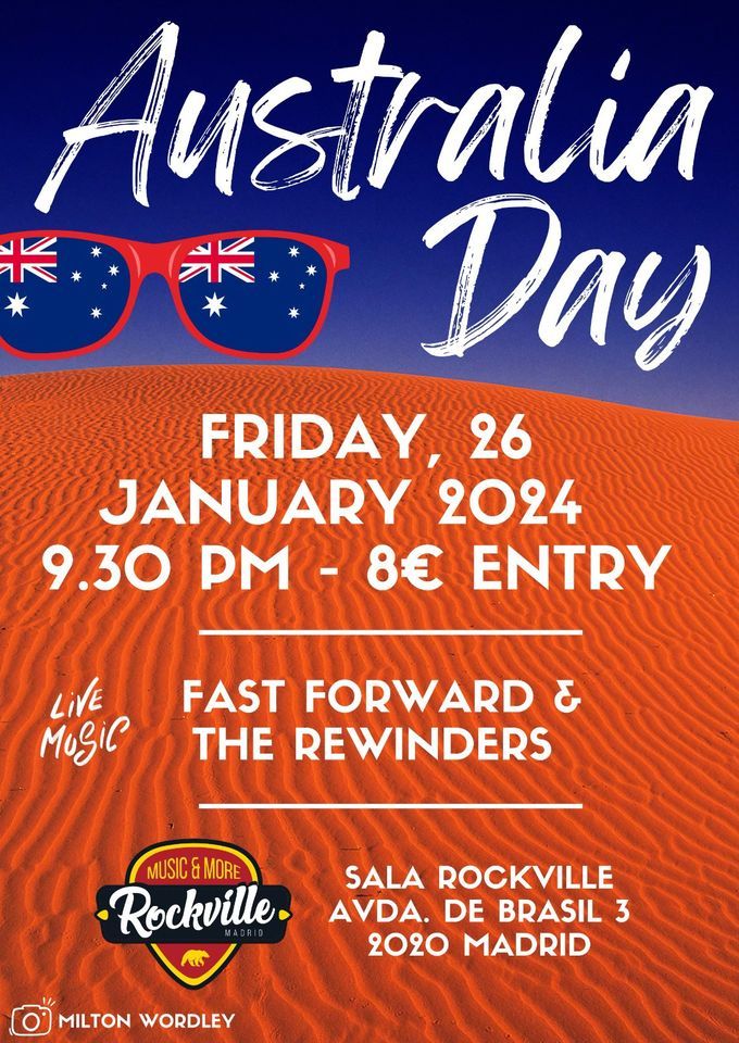2024 Australia Day Party, Sala Rockville, Madrid, 26 January 2024