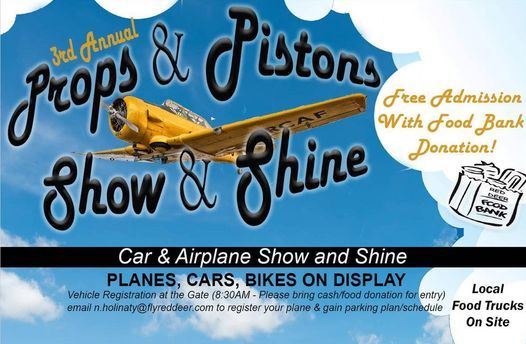 Props Pistons Show Shine Red Deer Regional Airport May 29 2022 Allevents In Pistons Schedule 2022