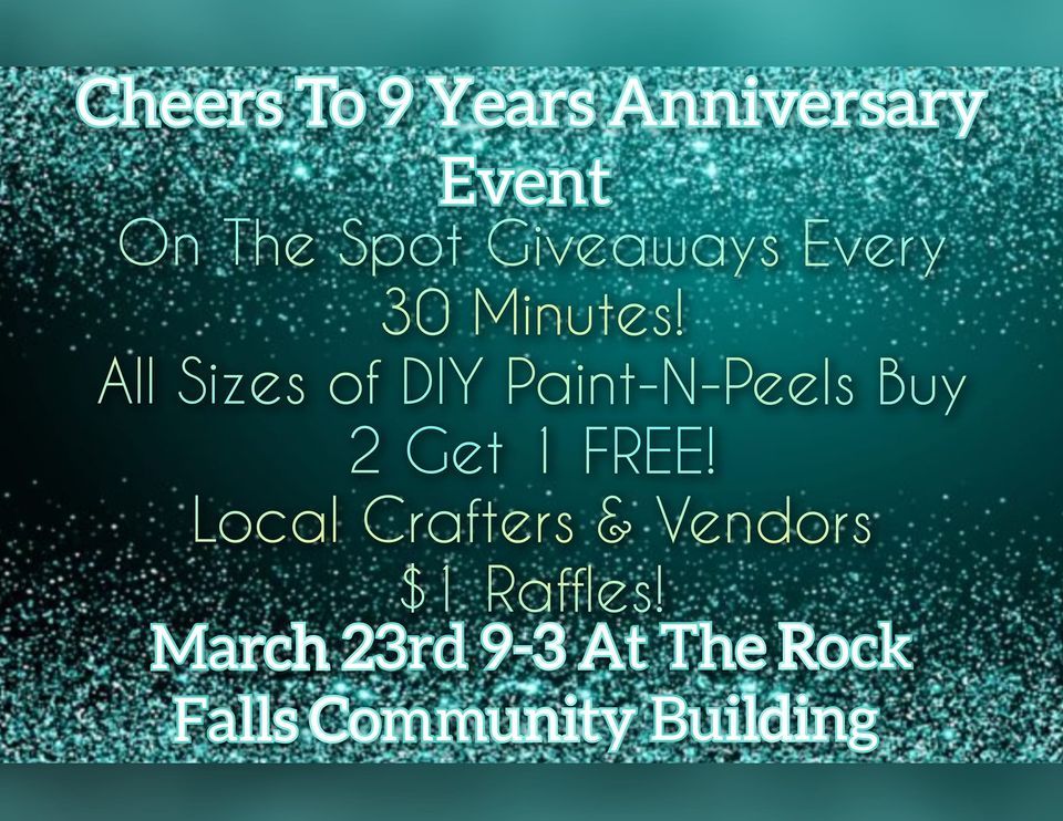Cheers To 9 Years Anniversary Event , Rock Falls Community Building, 23