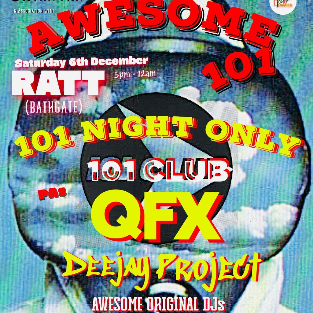 Awesome 101 (101 Last Night), 6 December | Event in West Lothian | AllEvents