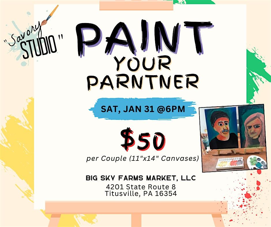 Paint Your Partner Date Night