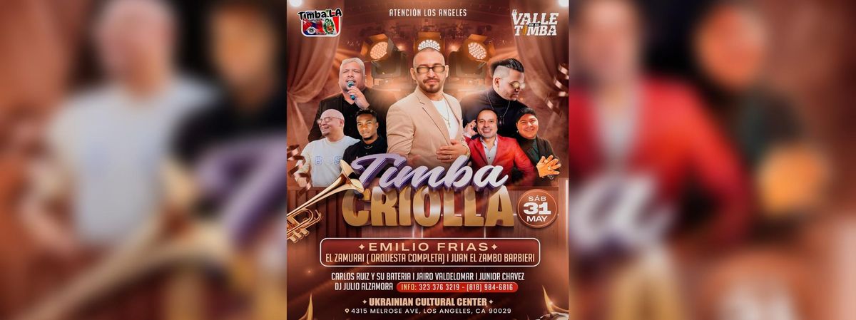 TIMBA CRIOLLA  | Event in Los Angeles | AllEvents