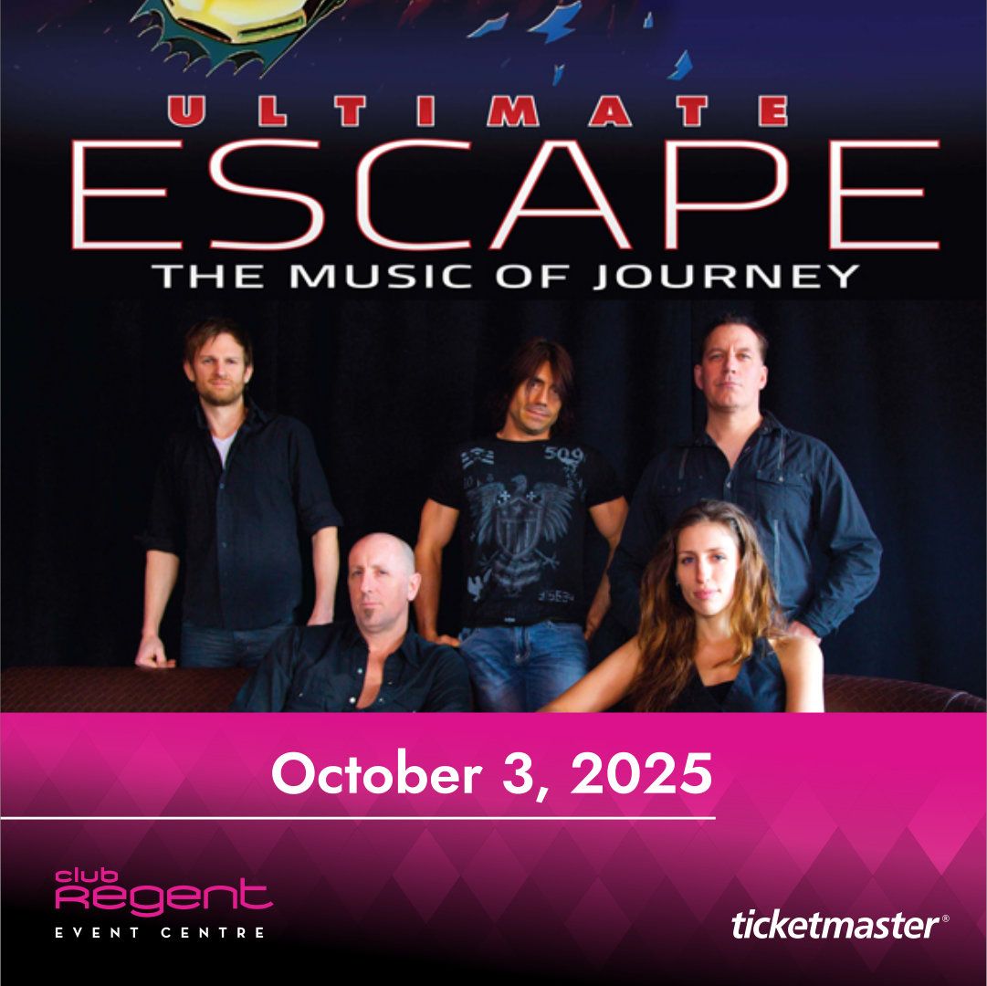 Ultimate Escape - The Music Of Journey at Club Regent Casino, 3 October | Event in Winnipeg | AllEvents