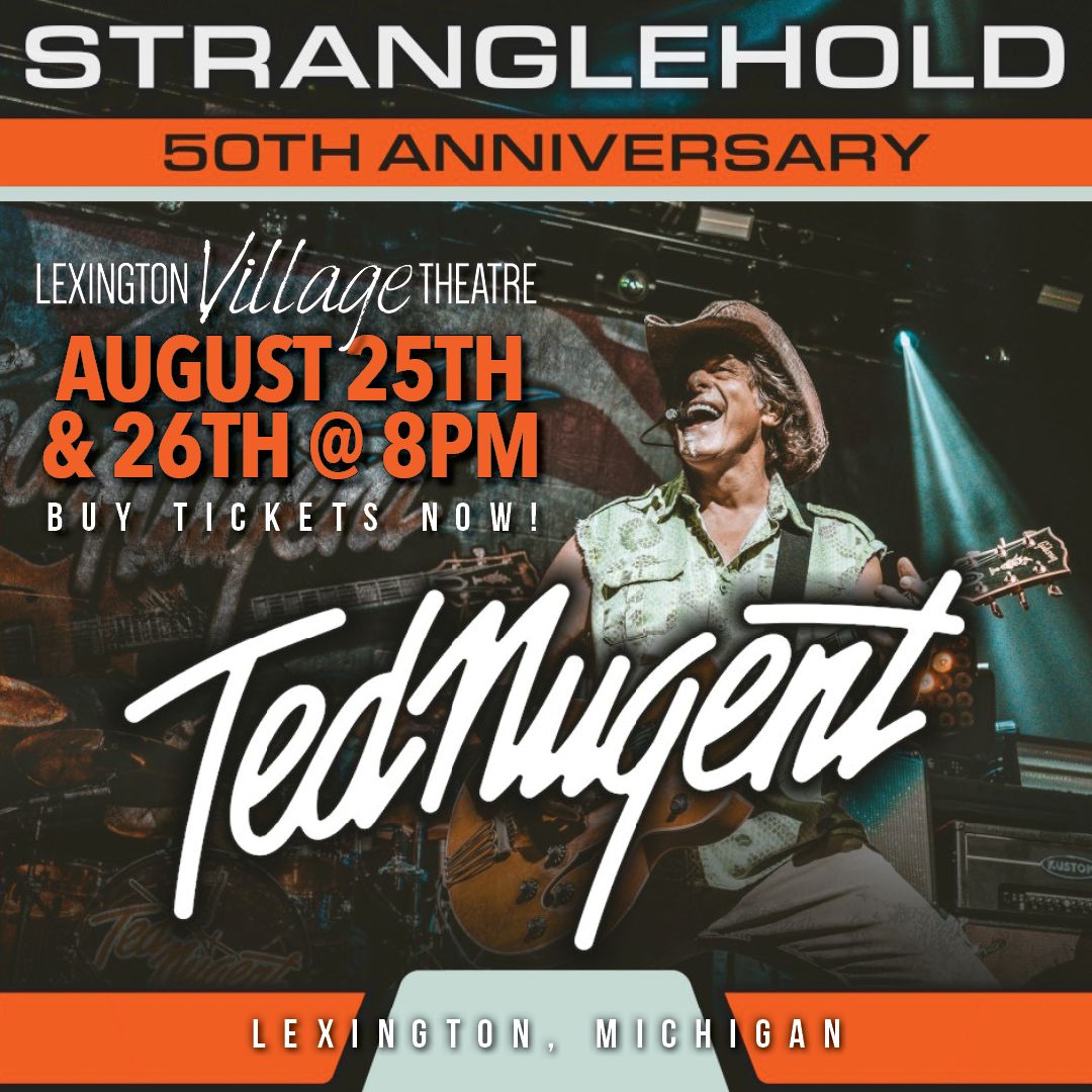 Ted Nugent at Michigan Lottery Amphitheatre at Freedom Hill, 31 August | Event in Sterling Heights | AllEvents