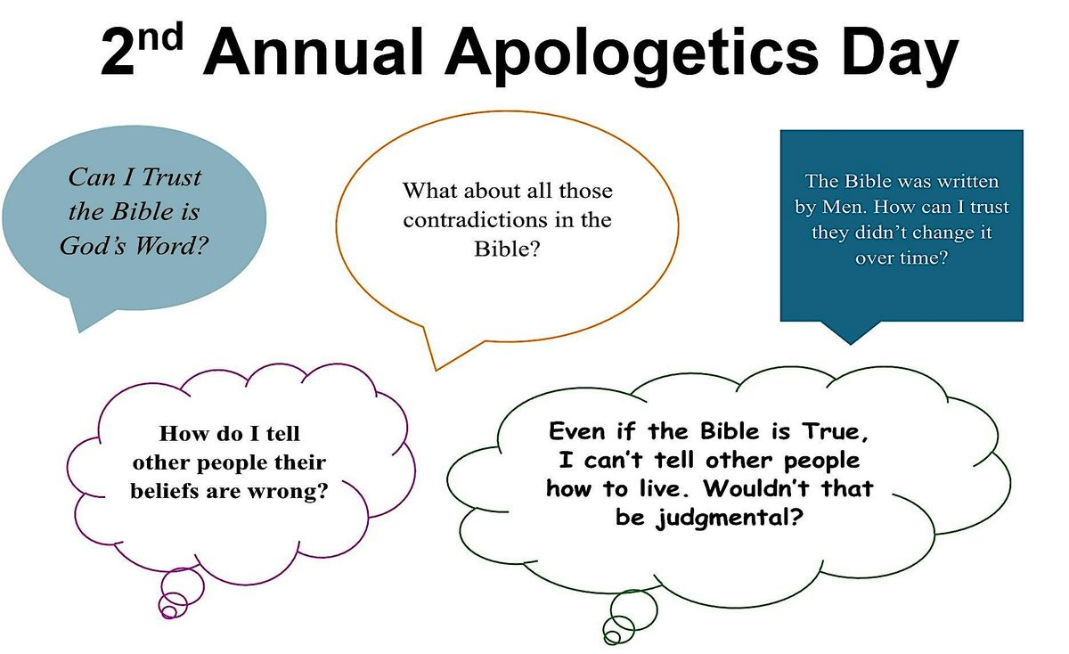 Apologetics Day: 2nd Annual, 31 January | Event in Zimmerman | AllEvents