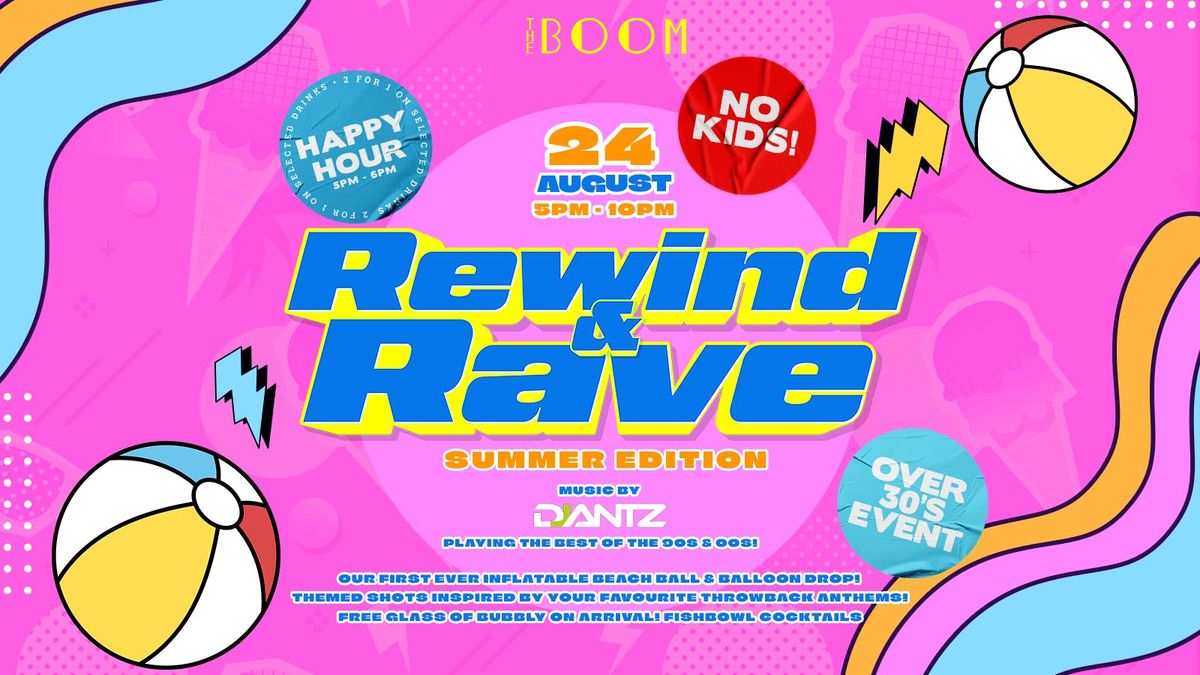 Rewind &amp; Rave - Over 30s Daytimer in Windsor, 24 August | Event in Windsor | AllEvents