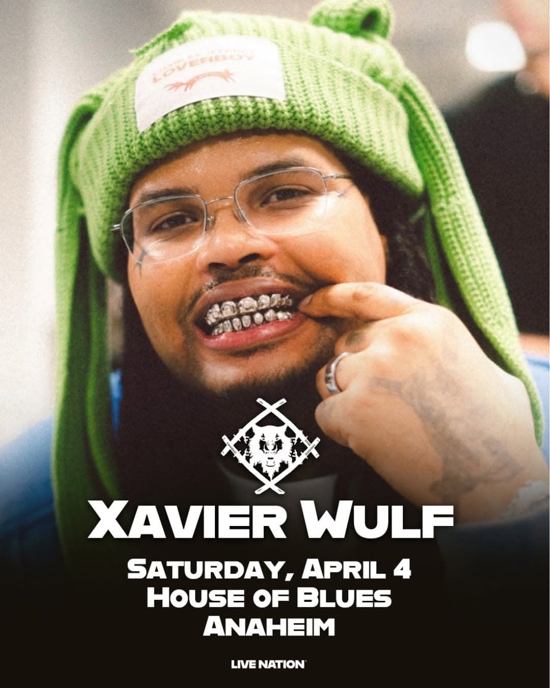 Xavier Wulf, The Catalyst, Santa Cruz, 16 October 2026 | AllEvents